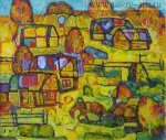 Солнечная осень - 2008г., 70*80, холст, масло